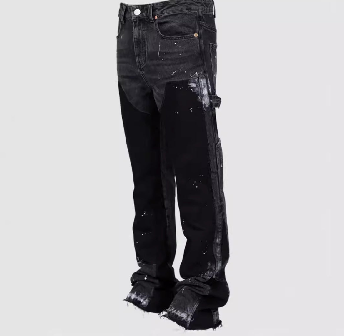 Mens Flared Jeans