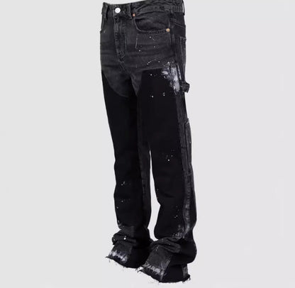 Mens Flared Jeans